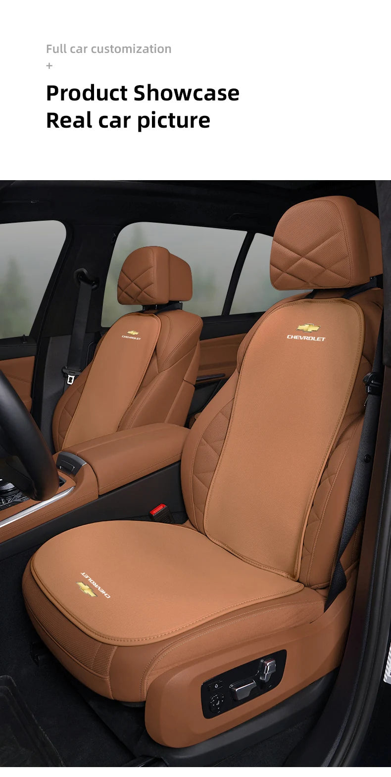 Car Seat Cushion Cover Breathable Ice Silk Soft Mats For Chevrolet Cruze Malibu Colorado Suburban Equinox Blazer Trax Camaro