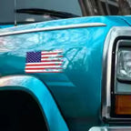 American Flag Grille and Tailgate Emblem Set for Ford F150 F250 - Show Your Patriotism and Style on the Road