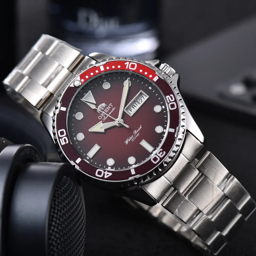 2026 AAA Hot Top Quality AAA Orient Original Brand Watches For Mens Orient Automatic Mechanical Wristwatch Luxury AAA Male Clock