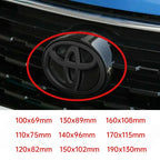 For Toyota RAV4 Camry Corolla Levin Yaris Reiz Vios Highlander CHR prius aygo hrv ABS Car front grille trunk suitcase Logo