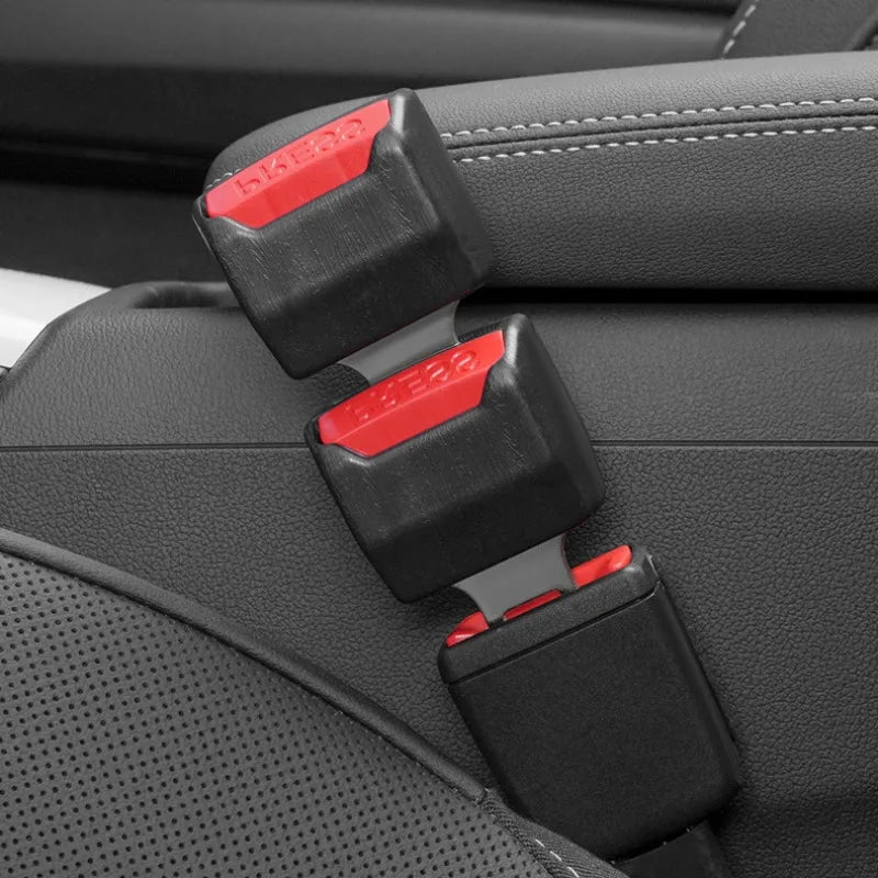 2PCS Car Seat Belt Clip Extension Plug Car Seat Lock Buckle Seatbelt Clip Extender Converter Car Seat Accessories