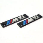 Metal Car Door Side Label Stickers for BMW M Power Performance M3 M5 Personalized Modification Stickers Auto Accessories