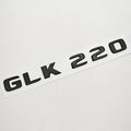 3D ABS Car Logo 4 Matic GLK220 GLK300 GLK350 Emblem Letters Sticker Rear Trunk Badge for GLK W204 X204 GLK220 GLK300 GLK350