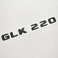 3D ABS Car Logo 4 Matic GLK220 GLK300 GLK350 Emblem Letters Sticker Rear Trunk Badge for GLK W204 X204 GLK220 GLK300 GLK350