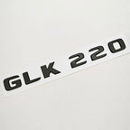 3D ABS Car Logo 4 Matic GLK220 GLK300 GLK350 Emblem Letters Sticker Rear Trunk Badge for GLK W204 X204 GLK220 GLK300 GLK350