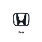 3D ABS Car Emblem Front Head Grill Hood Bonnet Emblem Rear Tail Bumper For Honda Civic 2006-2015 8th 9th 9.5th generation Civic