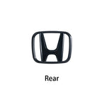 3D ABS Car Emblem Front Head Grill Hood Bonnet Emblem Rear Tail Bumper For Honda Civic 2006-2015 8th 9th 9.5th generation Civic