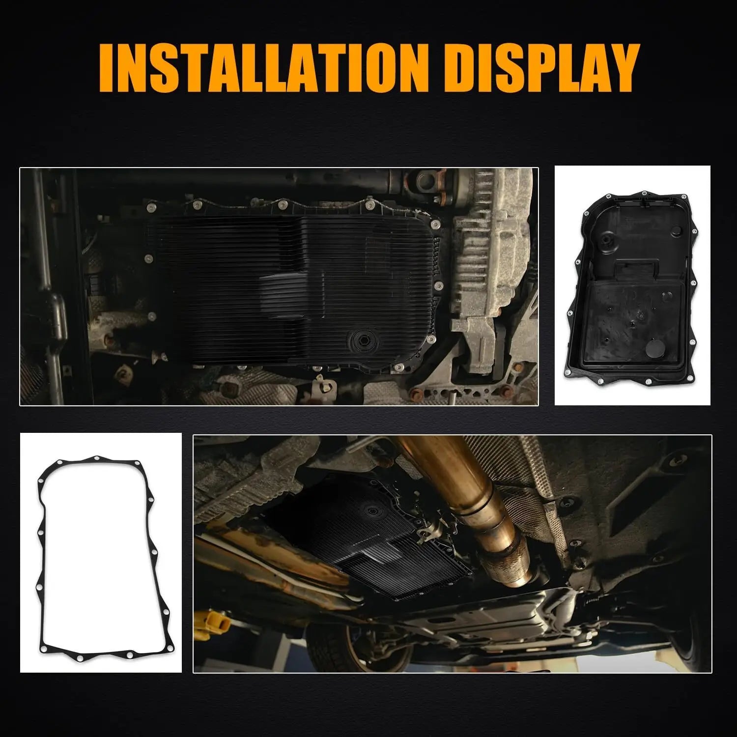 0501220614B ZF0501219037 Auto Transmission Oil Pan with Gasket For 2015-2018 Dodge Challenger 845RERWD High Quality AF-1093
