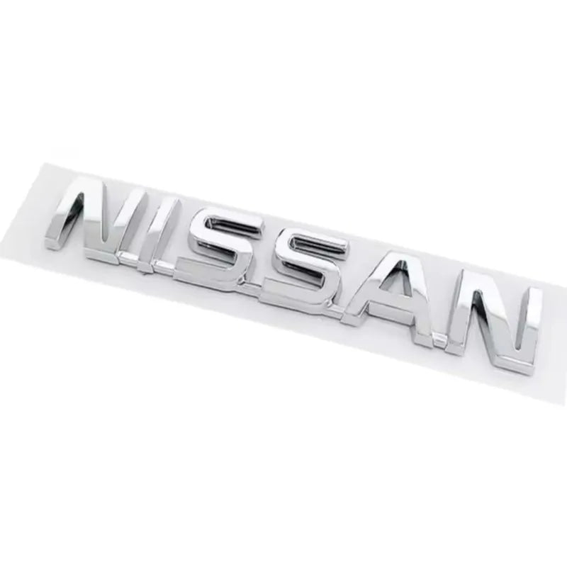 ABS Car Rear Trunk Letters Logo Badge Emblem Sticker For Nissan Qashqai Juke Pulsar Sentra Altima Patrol Micra Rogue Almera