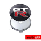 4Pcs 56 60MM Car Emblem Wheel Hub Caps Stickers Hubcap Badge Decals For Nissan Nismo X-trail Almera Tiida Patrol Teana J32 GTR