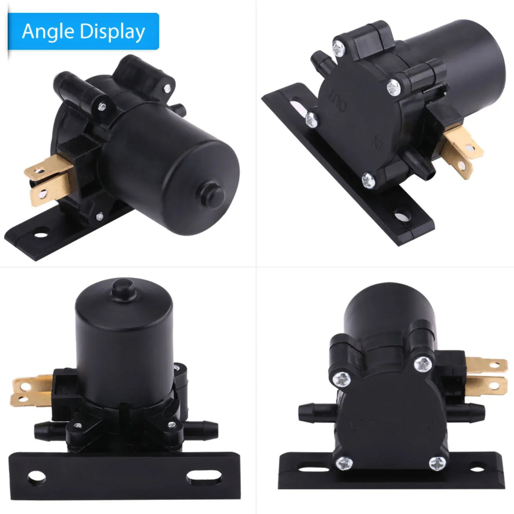 Windscreen Washer Pump 12V Universal Windshield Windscreen Wiper Washer Pump Motor for Car Van Bus Truck Windshield Washer Pump