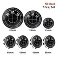 7pcs 45mm 68mm 74mm 82mm Car Front Hood Emblem rear boot badge Steering wheel Logo for BMW M F30 G01 E36 E39 E87 E46 E90 E92 E53
