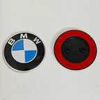 For BMW F20 F22 F23 F30 F80 F31 F34 F32 F82 F33 F10 F11 E81 E87 E63 E64 1Pcs 2 Holes 3 Holes Hood Emblem Trunk Badge Accessories