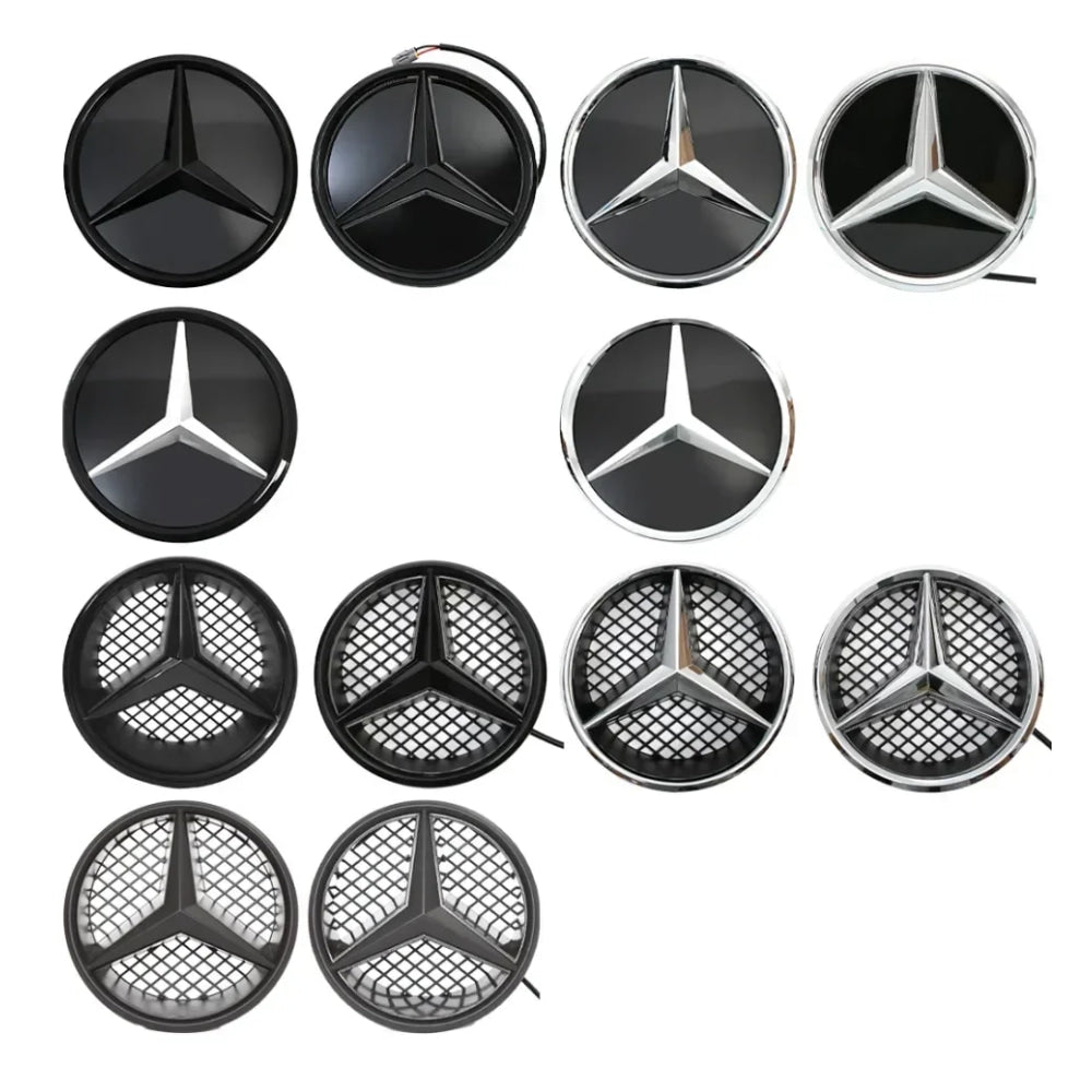 1pcsFor Mercedes Benz W204 B C GLK Class B180 B200 B250 C180 C200 C230 C250 C280 C300 C350Front Grille Mirror Star Badge Emblem