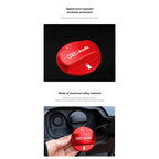 Car Sticker For Audi SLINE S3 TT Series Special Aluminum Alloy Fuel Tank Cap Refuel Box Trim Cover Auto Exterior Modification