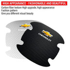 Car Door Sticker Carbon Fiber Scratches Resistant Cover For Chevrolet Silverado Impala Malibu Equinox Cruze Camaro Spark Aveo