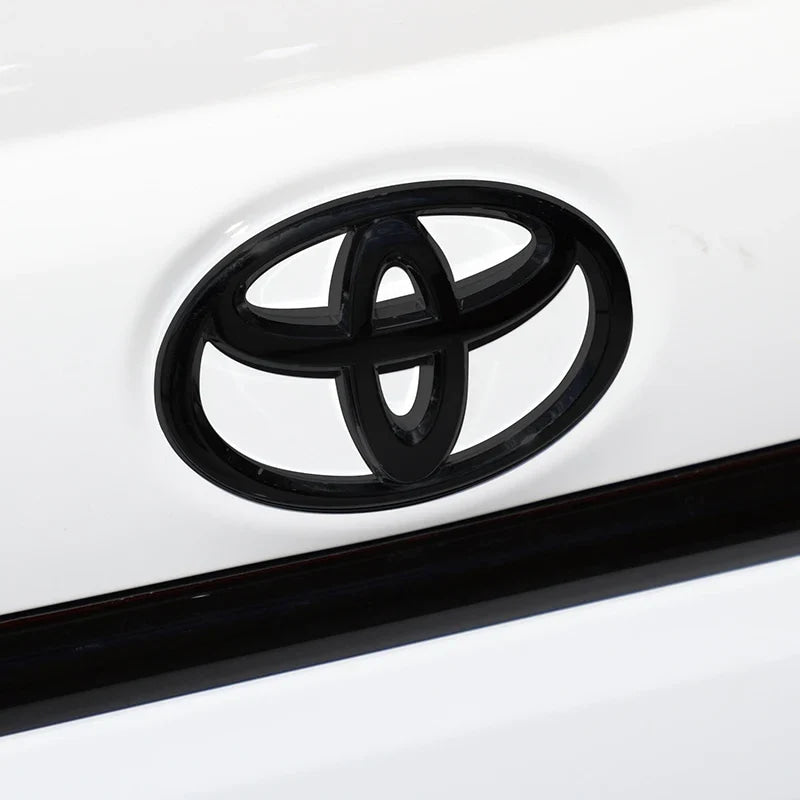 Car Logo 3D for Toyota Car series Corolla Camry RAV4 Front Head Grill Hood Bonnet Emblem Rear Tail Bumper Trunk Boot Mark Badge