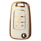Jingyuqin 2/3/4/5 BTN suave TPU funda para llave de coche para Buick/Opel para Chevrolet Cruze Epica Lova Camaro Impala Aveo Malibu Sail Orlando