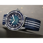 CADISEN Deep Explorer 2025 New Automatic Mechanical Watch Man Canvas Strap Wristwatch MIYOTA  Luxury Luminous Waterproof Watches