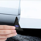 2/4PC Silicone Car Badge Door Corner Cover Bumper Crash Scratch Protector For Ford Fiesta Kuga Mustang ST Mondeo Explorer Escape