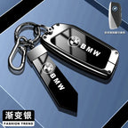New Metal Car Key Case Cover Shell Fob For BMW i7 X7 G07 LCI iX I20 X1 U11 7 Series G70 G09 XM U06 G81 M3 2023 Protector Keyless