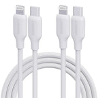 Macaron Pink 27W PD Fast Charging Cable USB C to Lightning Silicone Data Cable Soft Flexible for iPhone 14 13 12 11