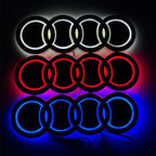 18X5.8CM LED Badge Light Exterior for Audi Q2 Q8 A1 A2 Q3 A3 A4 A5 A6 A7 A8 Q5 Q7 TT Car Rear Trunk Emblem Sticker Accessories
