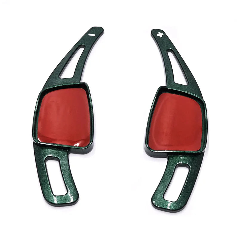 2pcs/lot Car Sports Steering Wheel Shift Paddle Shifter fit For Audi A3 A4 A5 S3 S4 S5 SQ5 SQ7 Q2 Q3 Q5 Q7 TT TTS ABS Carbon