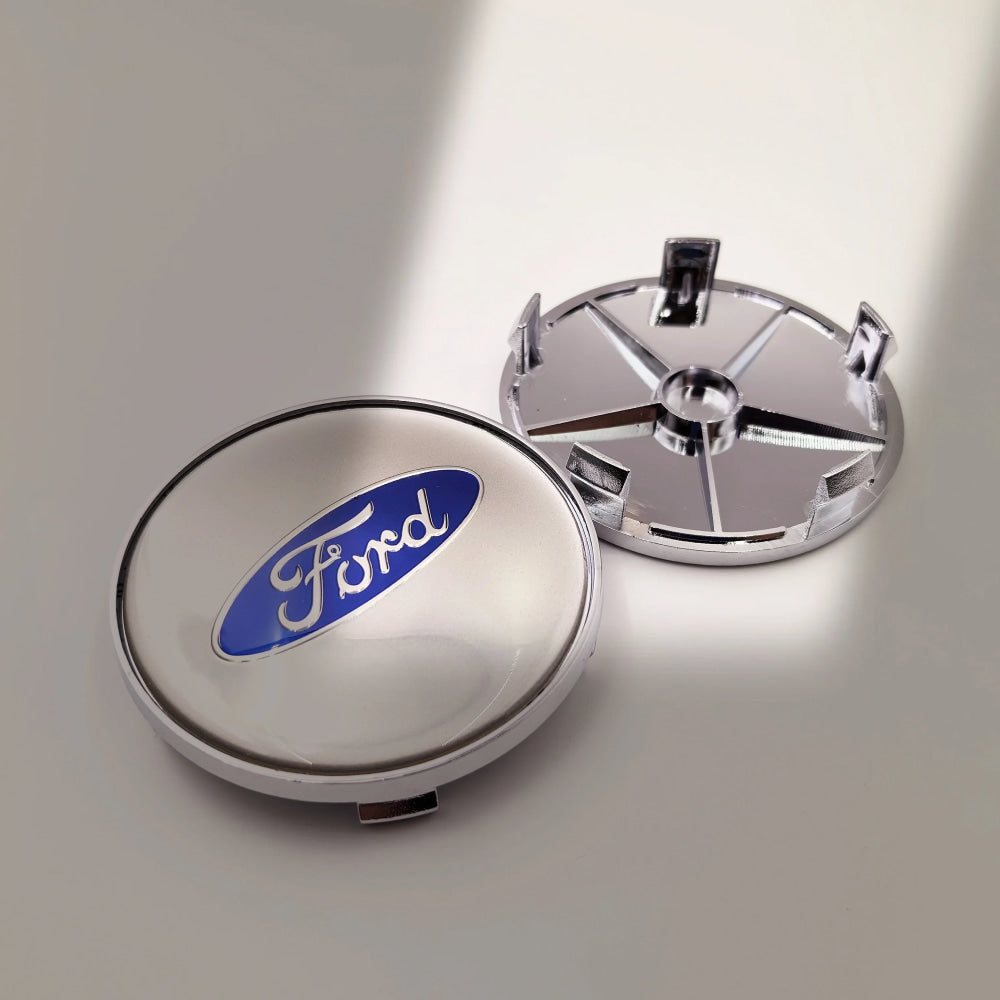 4pcs Car Wheel Center Caps Hubcap Cover 54/56/60/65/68mm For Ford Fiesta Mondeo Fusion Explorer Escape Focus Kuga Rim Cover