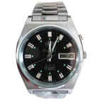 9898 Store Orient Watch Japanese Movement Sport Casual Unisex Watch World Time Luminescent Stainless Steel