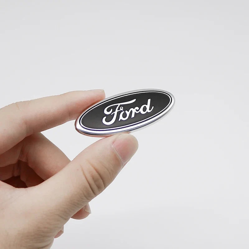 Aluminum Badge 5.8cm Car Steering Wheel Emblem Decals For Focus 2 Mk3 F150 Mondeo Fusion Ranger Escort Explorer Kuga Taurus
