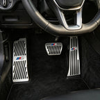 Car Accelerator Brake Pedals Footrest Covers Accessories For BMW E90 G80 M3 G30 M5 F82 F83 F20 F21 G42 F95 F96 G06 G07 M2 M4 M8