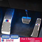 Bmw Foot Pedal Covers, Stainless Steel Rubber Anti-slip Pedals Are Suitable for BMW 3 Series BMW 5 Series X3 X5 From 2003 To 20