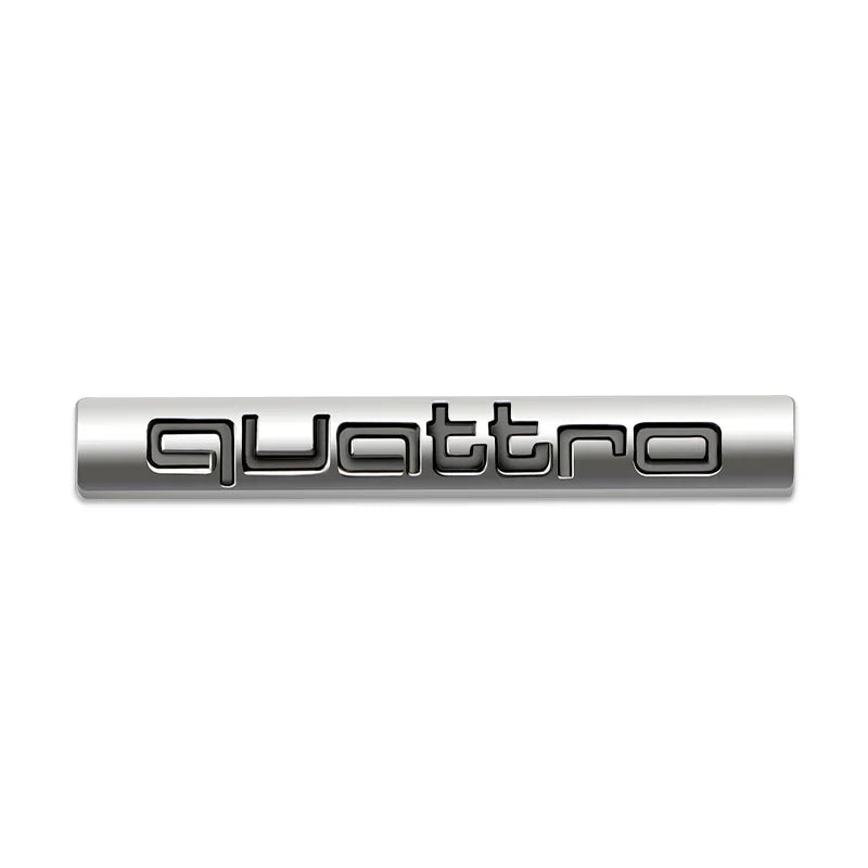 NEW Audi Sline Metal Logo Car Sticker Aluminum Emblem For Audi S Line Quattro A1 A3 A4 A5 A6 A7 A8 Q2 Q3 Q5 Q6 Q7 Q8 Accessories