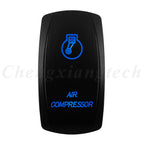 12V 20A Blue Led Car Boat Laser Rocker Switch ON OFF, (ON) OFF, ON OFF ON, (ON) OFF ON, (ON) OFF (ON) Waterproof