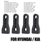 Universal Car Door Lock Damper Buffer For Toyota Nissan VW Hyundai KIA Peugeot Deadener Seal Shock-Absorbing 2004 2020 2023 2024