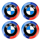 4Pcs 56mm Wheel Center Caps Emblem Badge Sticker Accessories For BMW G80 G06 G07 G42 G14 G15 G16 F82 F20 F21 F83 M2 M3 M4 M5 M8