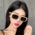 Gafas de Sol Cuadradas de Gran Tamaño, Marca de Lujo, Diseño Moderno, para Hombre y Mujer, Tendencia Retro, para Conducir al Aire Libre, Protección UV400
