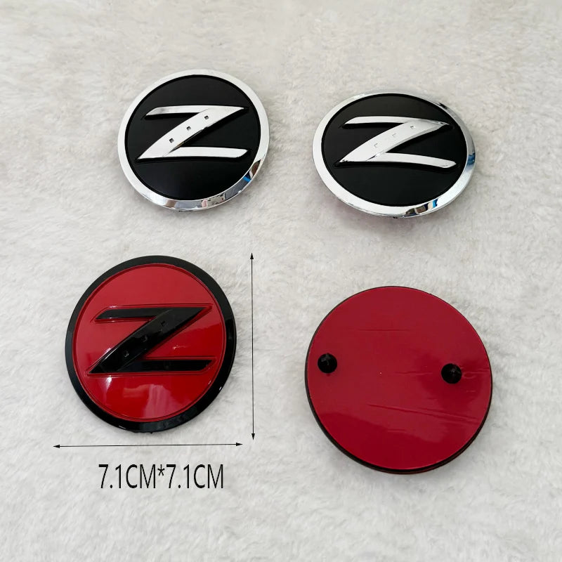Car Rear Trunk Emblem Badge Sticker Decals for Nissan Z Logo 350Z 370Z Fairlady Z3 Z34 Almera Sylphy Altima Sentra