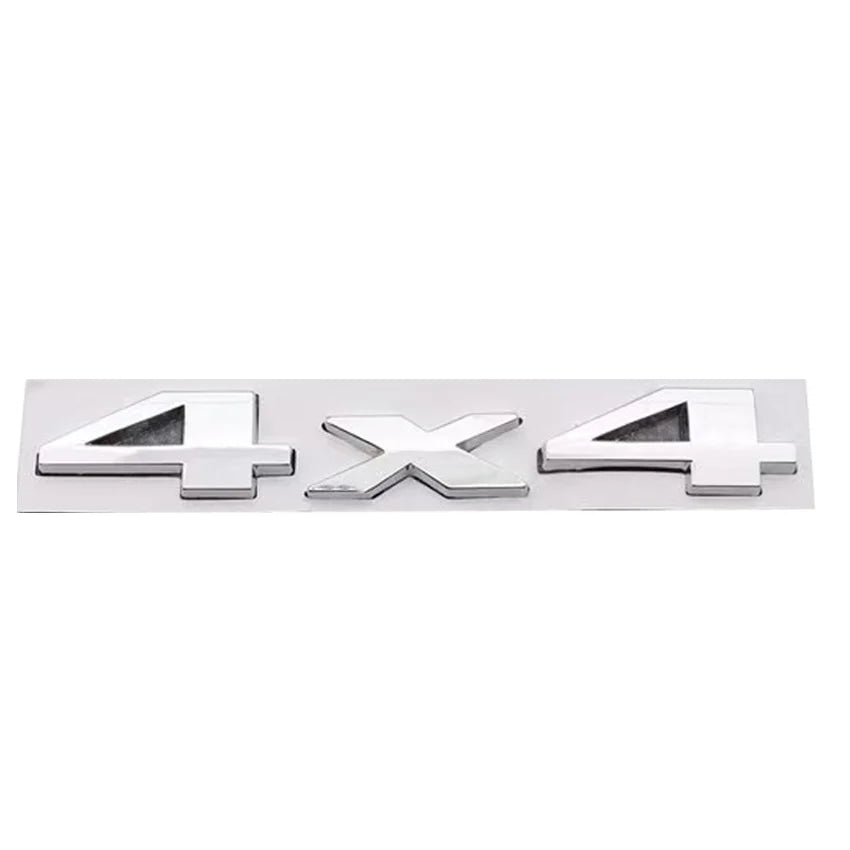 3D Metal 4X4 Letter Emblem Badge Stickers Car Trunk Logo For Jeep Wrangler Grand Cherokee Compass Overland Decor Accessories