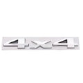 3D Metal 4X4 Letter Emblem Badge Stickers Car Trunk Logo For Jeep Wrangler Grand Cherokee Compass Overland Decor Accessories