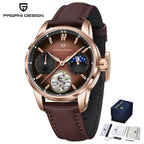 Pagani Design New Men's Automatic Mechanical Watch Tourbillon Clock Sapphire Stainless Steel Men's Military Watch