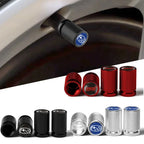4PCS Car Tire Valve Caps Wheel Stem Protection Air Covers For Subaru STI XV WRC WRX BRZ FORESTER IMPREZA LEGACY OUTBACK TRIBECA