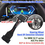 Steering Wheel Hand Off Detection Emulator For BMW U11 G60 G70 I5 I7 G48 2024- TJA Touch free ACC PRO Automatic Cruise Module