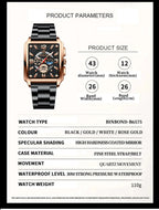 BINBOND Luxury quartz wristwatches luminous waterproof auto date chronograph men's watch business sport fashion casual reloj