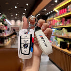 M-Power Logo Car Key Case Cover For BMW 530i 550i 320i 1 2 3 4 5 Series 118i 225i M240i F20 F21 F30 F31 F25 F01 F02 Accessories