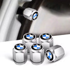 5Pcs Metal For BWM M E34 E36 E60 E90 E46 F10 F20 F30 X5 X6 X1 M3 M5 M6 E71 Car Wheel Tire Valve Cap Protection Cover Accessories