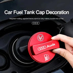 Aluminum Alloy Car Badge Fuel Tank Cap Decoration Cover For Audi A3 A1 A4 B9 A5 B7 Q5 Q3 Q2 8i TT Mk1 Mk2 S3 A7 S3 8V 8Y Q4 B9