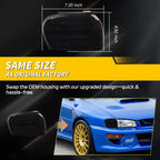 2X Front Corner Side Marker Light Parking Light Turn Signal Light LED For 1995 1996 1997 1998 1999 2000 2001 Subaru Impreza WRX