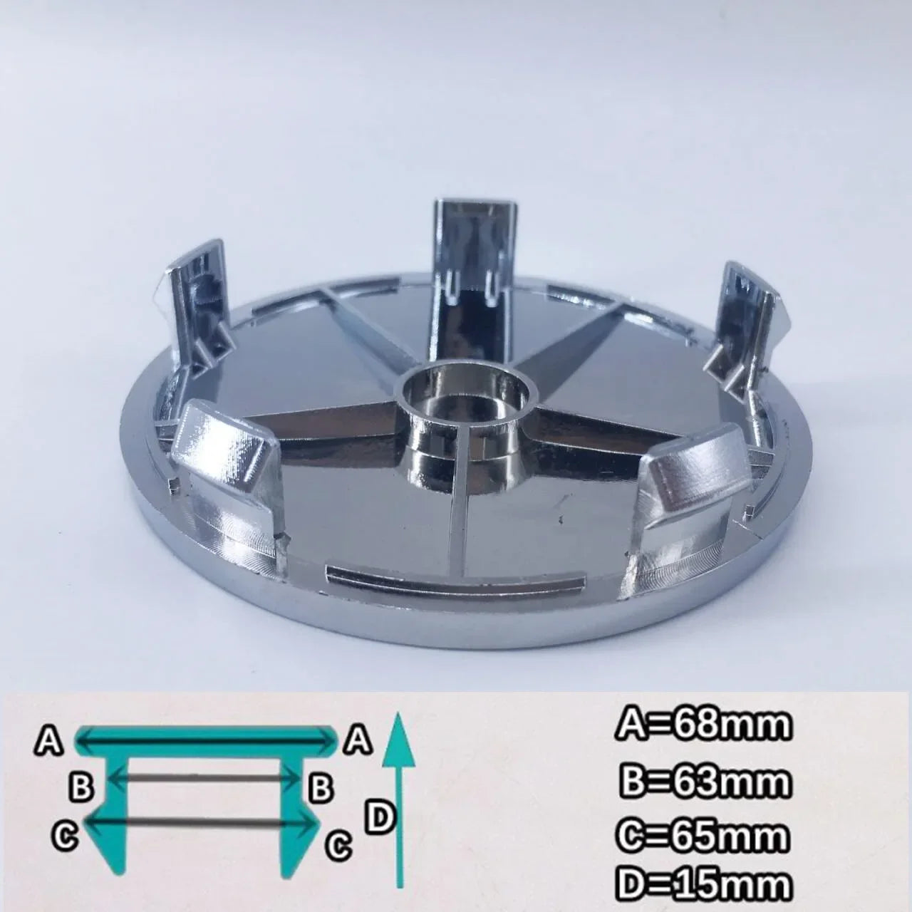 4pcs65mm 68mm For H Honda Mugen Pilot TypeR TypeS Insight CarStyling Wheel Center Hub Caps Cover Replacement Accessoriesstickers